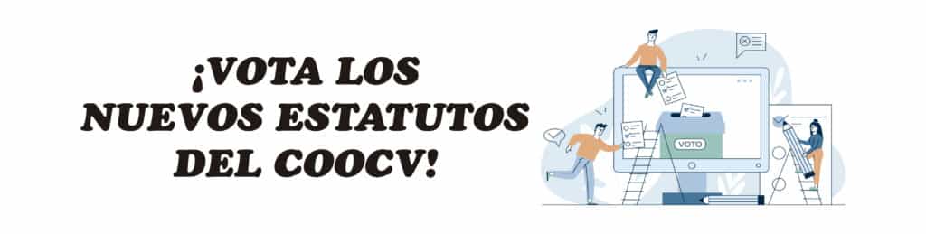 ¡Vota los nuevos Estatutos del COOCV!
